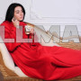 Плед халат Snuggie з рукавами теплий червоний флісовий 150х200 см